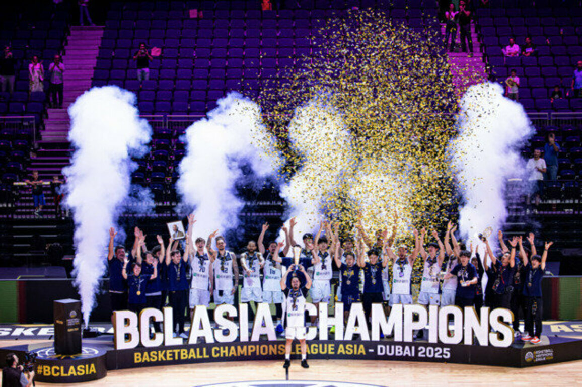 Japan's Brex crowned champions of FIBA Basketball Champions League - Asia in Dubai