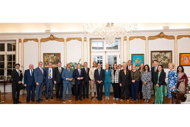 Indian Envoy holds bilateral talks with 12 Members of US House of Representatives
