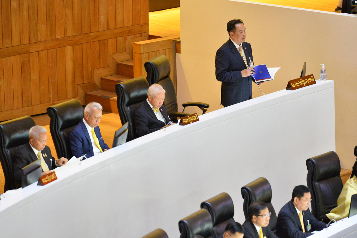 THAILAND-BANGKOK-THAI PM-GOVERNMENT POLICY STATEMENT