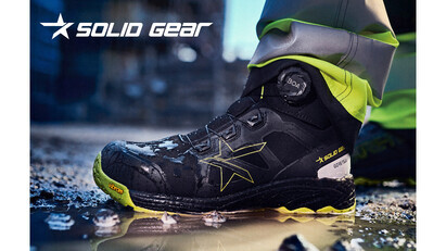 The new Prime GTX From Solid Gear. Hi-Tech Safety Boots for the Winter