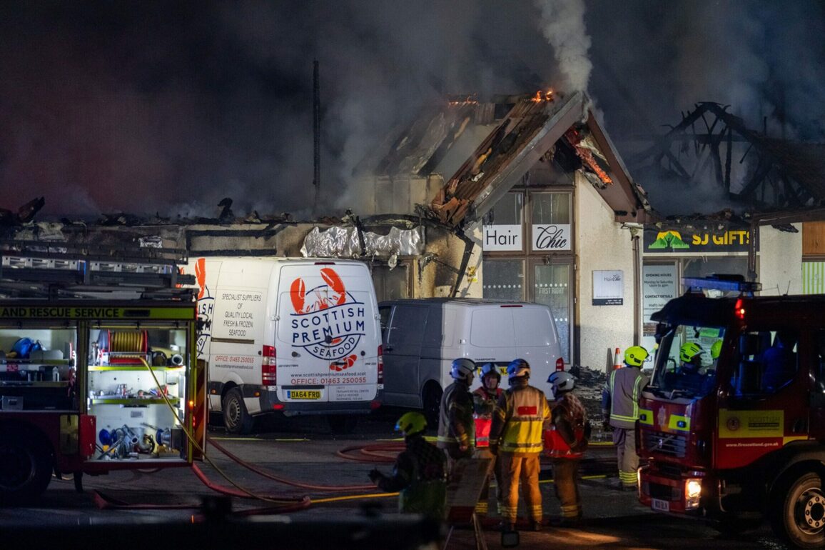 Man arrested following 'deliberate' fire at Fairways Business Park