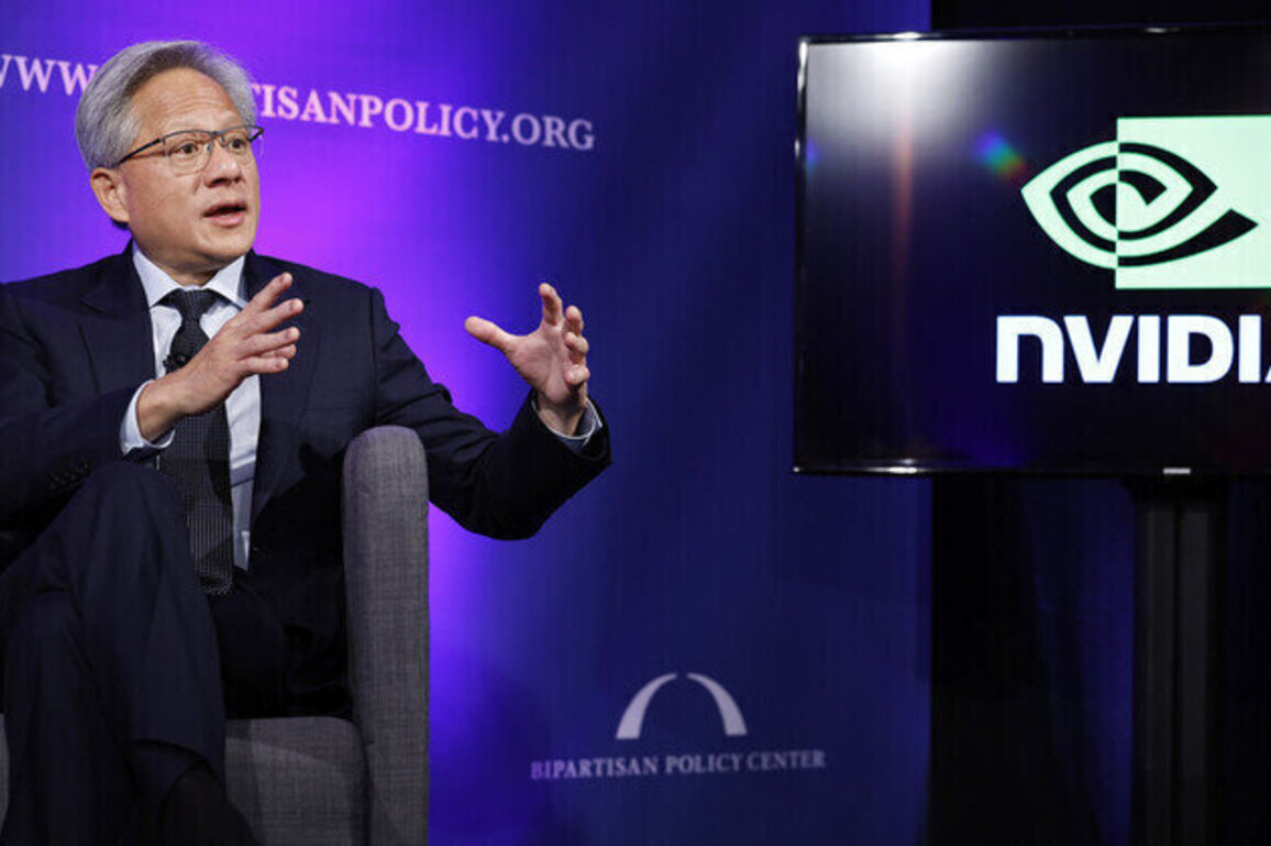 Nvidia boss underscores ChinaUS mutual dependence