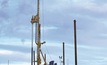  A Bauer BG45 drilling rig on a floating work platform was used underwater soil improvement measures using the single column mixing method on a project in Sweden