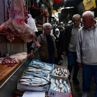 SYRIA-DAMASCUS-FISH-MARKET