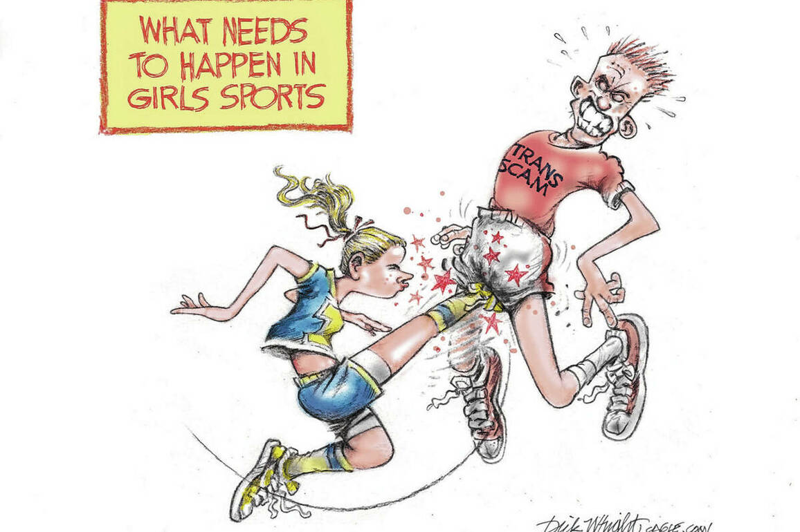 What needs to happen when boys play girls sports - CARTOONS - Drawing Board