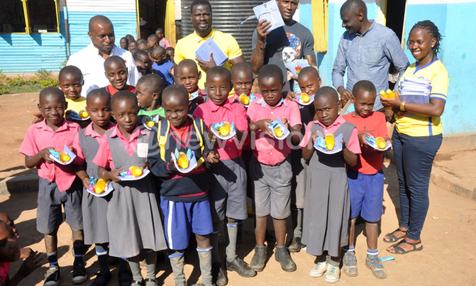 Eboue tips Rita Education Center pupils on education Eboue tips Rita Education Center pupils on education