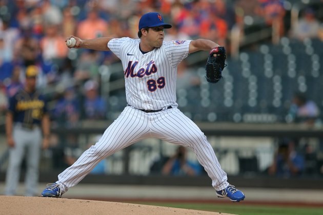 Mets starter Robert Stock leaves after 1 inning with injury