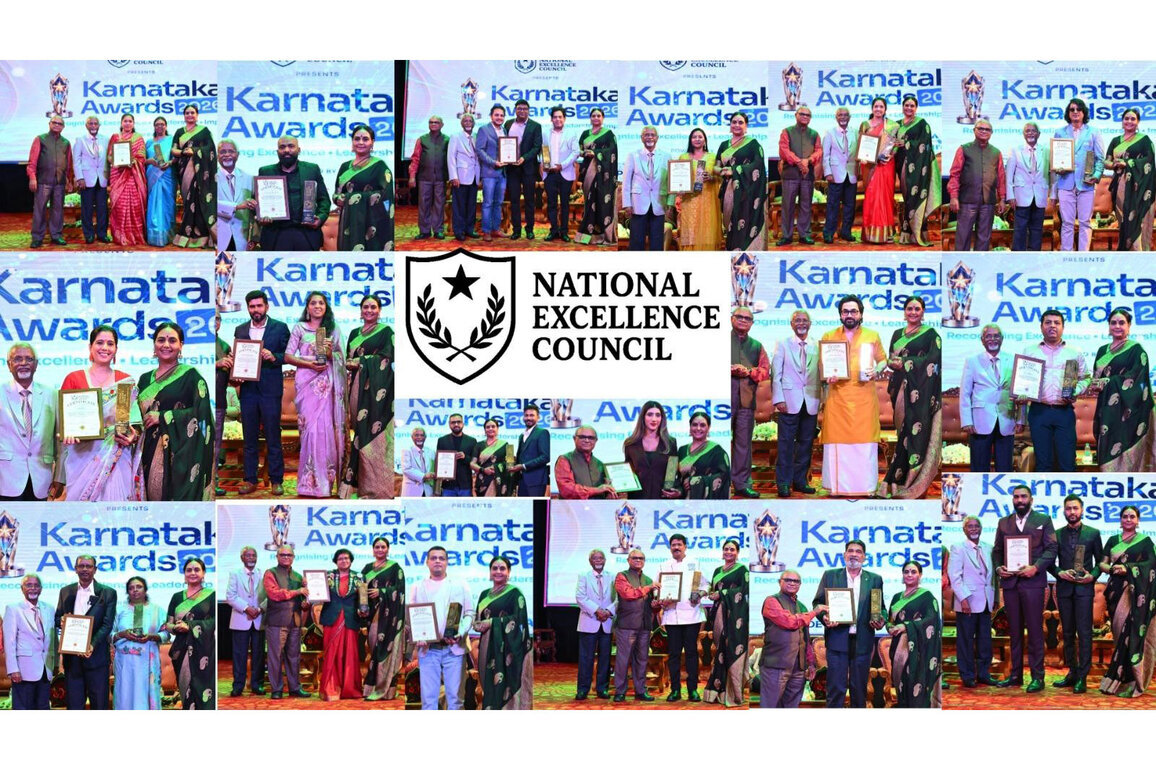 Karnataka Awards 2026 by National Excellence Council Celebrates Excellence Across Industries at Bengaluru Town Hall