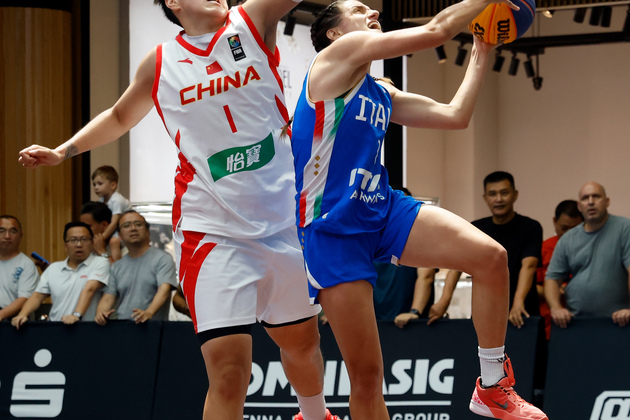 (SP)ROMANIA-BUCHAREST-BASKETBALL-FIBA 3X3 WOMEN'S SERIES-CHINA VS ITALY