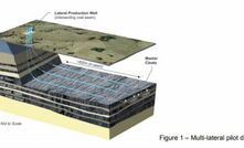 Lateral drilling intersects 520m of net coal