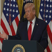 "Situation with Iran moving along rapidly": Trump says US military "unsurpassed" amid conflict with Iran