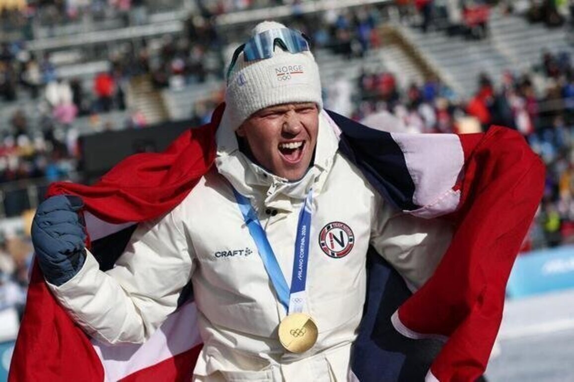 Biathlon win gives Norway Olympic-record 17 gold medals