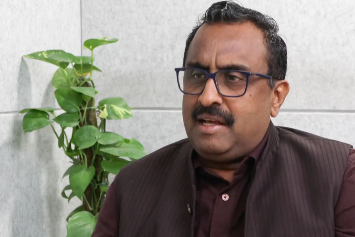 Mission Ram Temple will be symbolically complete with 'Dhwaja Rohan' tomorrow, very happy occasion for us: Ram Madhav
