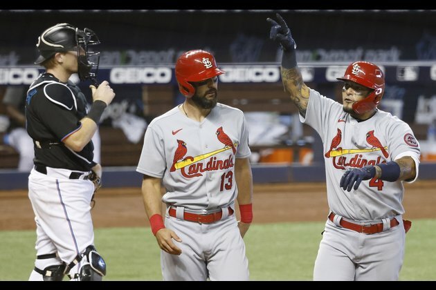 Cardinals blank Marlins to sweep series