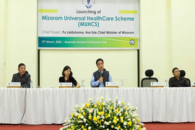 CM Lalduhoma launches Mizoram Universal Healthcare Scheme in Aizawl