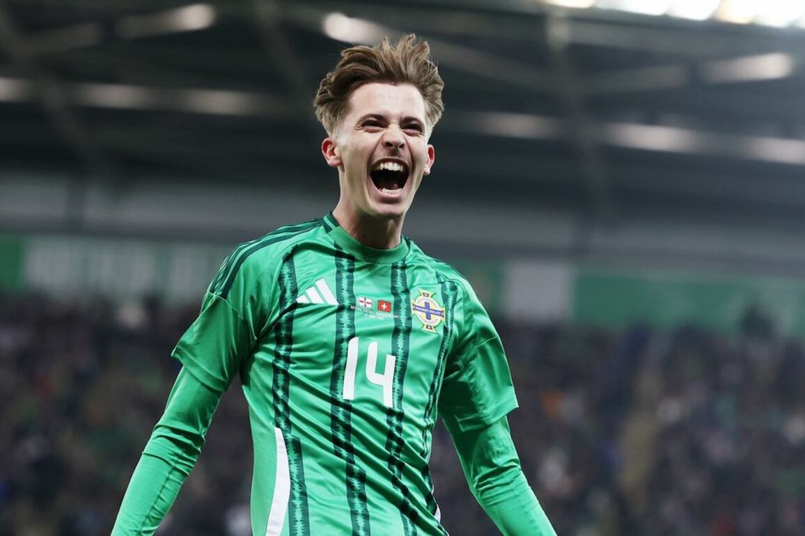 Northern Ireland 1-1 Switzerland- Isaac Price on target as Swiss come from behind at Windsor Park