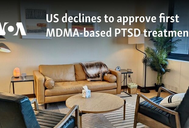 US declines to approve first MDMA-based PTSD treatment