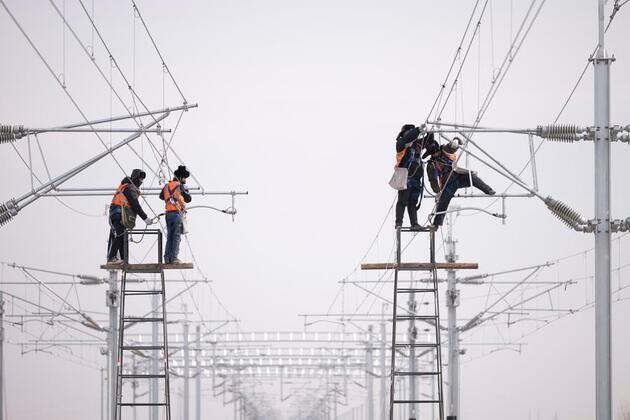 RailwayAlbum | Harbin-Yichun high-speed railway project under construction