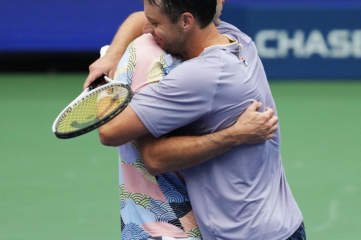 (SP)U.S.-NEW YORK-TENNIS-US OPEN-MEN'S DOUBLES-FINAL