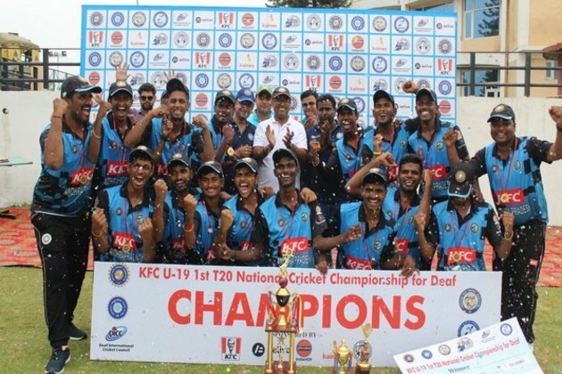 Andhra Pradesh team wins U19 T20 National Cricket Championship for Deaf