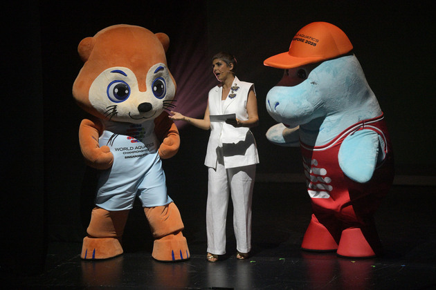 (SP)SINGAPORE-SWIMMING-WORLD AQUATICS CHAMPIONSHIPS-OPENING CEREMONY