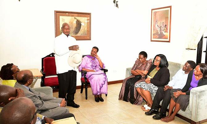 President mourns former Premier Nsibambi President mourns former Premier Nsibambi