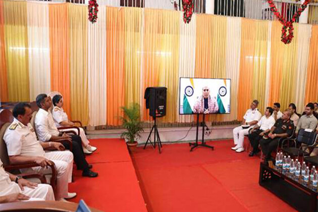 "Govt committed to providing quality healthcare to every citizen, especially in remote, island territories:" Rajnath Singh