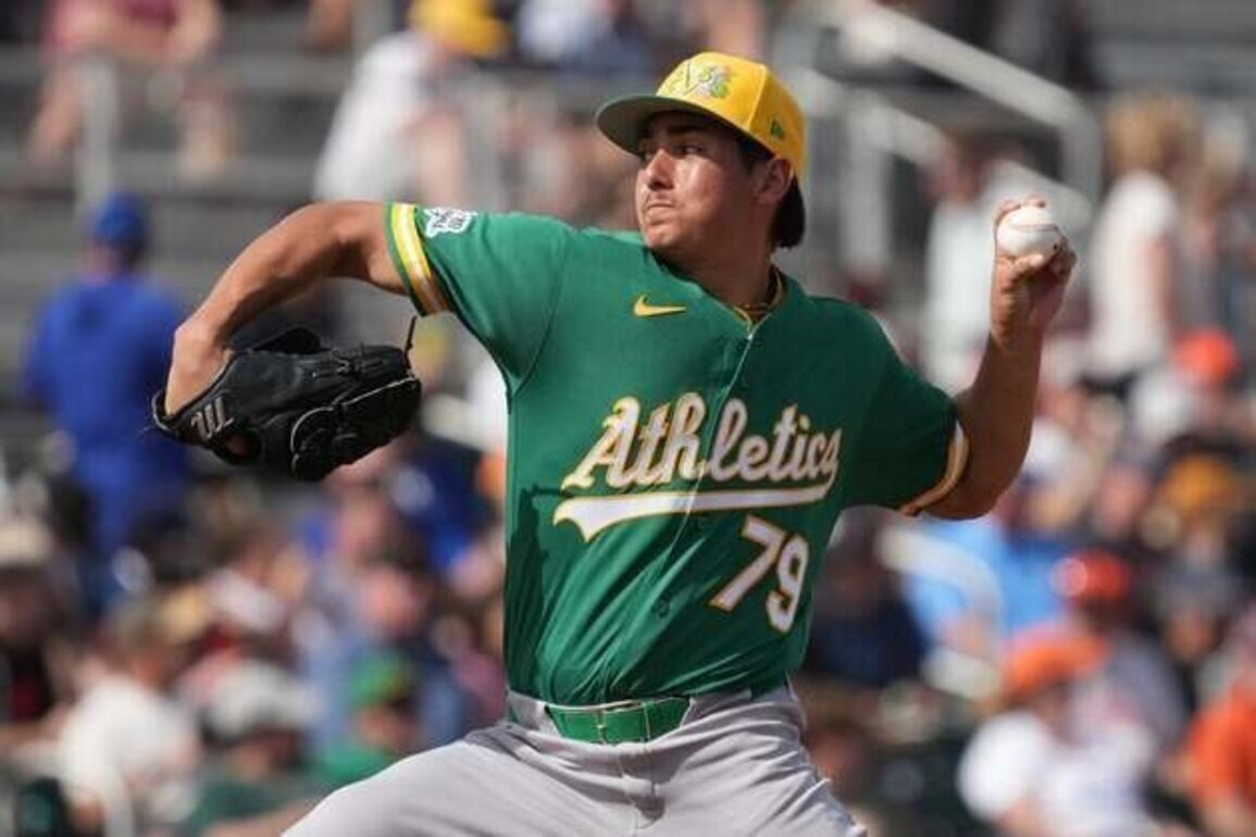 A's promote top prospect, LHP Gage Jump, to start Tuesday
