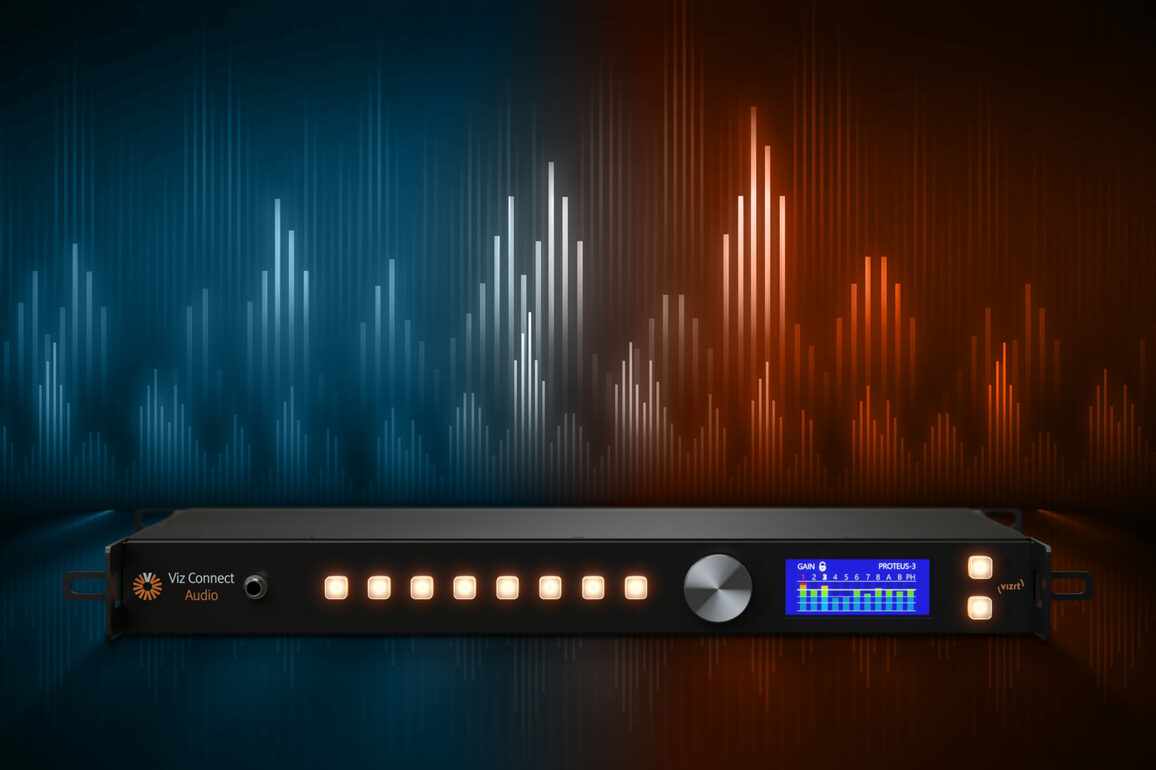 A Dedicated NDI Audio Connection Tool Comes From Vizrt