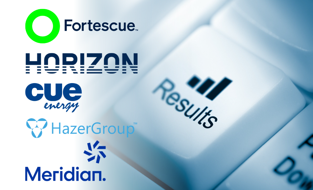 Half year results coming in thick and fast