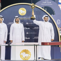 Khalifa bin Tahnoon bin Mohammed attends grand finale of 33rd UAE President Cup for Arabian Purebred Horses