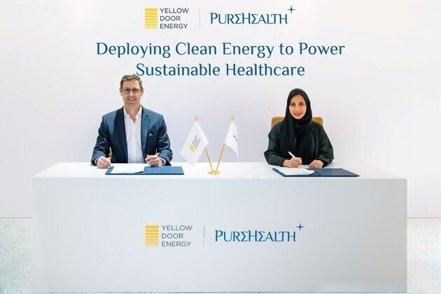 PureHealth partners with Yellow Door Energy to power hospitals with solar energy