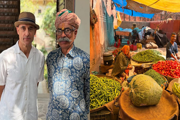 Mark Strong visits Jaipur for first time, shares stunning pics from Hawa Mahal