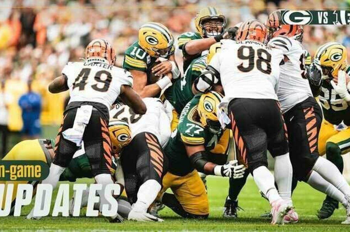 Packers and Bengals scoreless after the first quarter