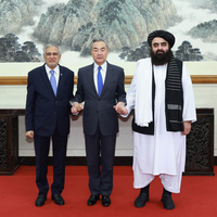CHINA-BEIJING-WANG YI-AFGHANISTAN-PAKISTAN-FMS-INFORMAL MEETING (CN)