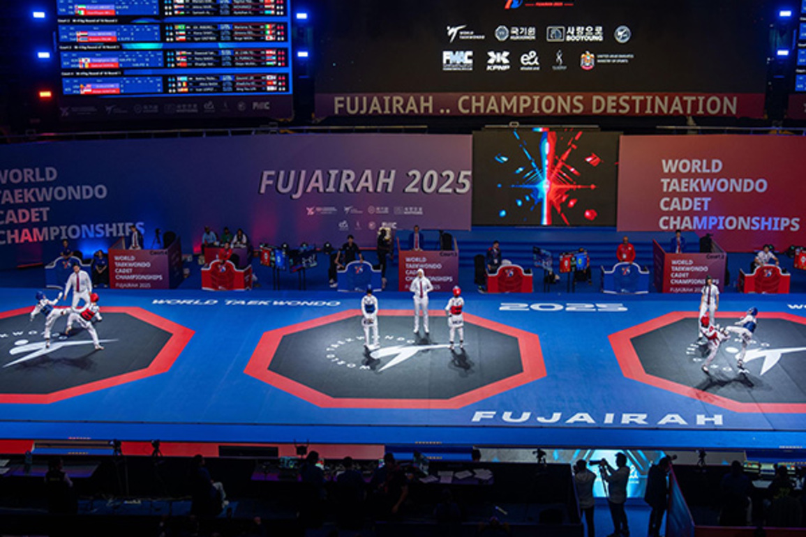 Fujairah World Taekwondo Cadet Championships set new participation record