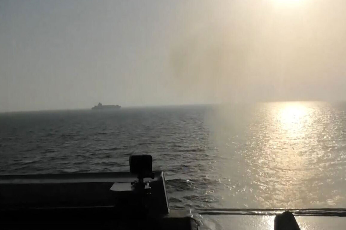 CENTCOM confirms interception of Iranian vessel TOUSKA, says US forces fired "several rounds" to disable it