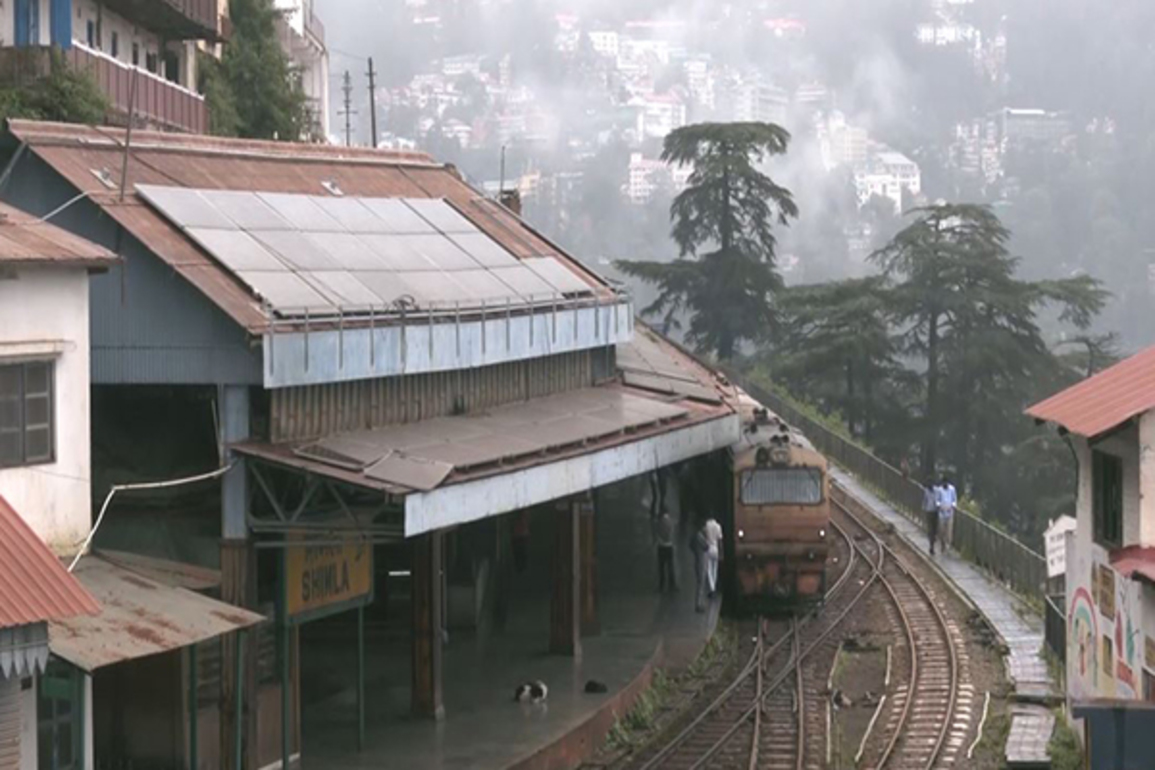 Kalka-Shimla train service resumes after suspension for several hours due to heavy rains