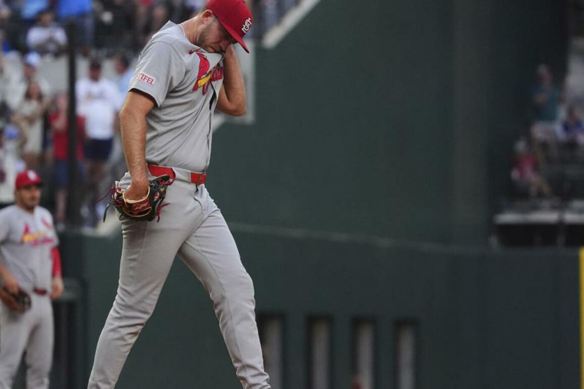 In rare rocky start by Cardinals Matthew Liberatore, Rangers pull away for win