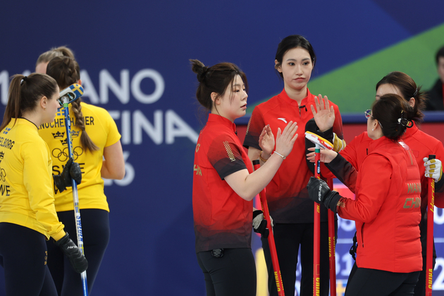 (MICO2026)ITALY-CORTINA D'AMPEZZO-OLYMPIC WINTER GAMES-CURLING-WOMEN-ROUND ROBIN-CHN VS SWE