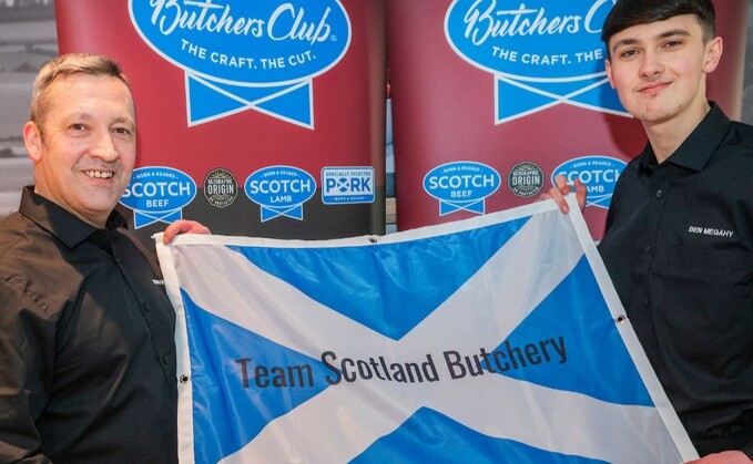 Perthshire father and son Richard and Ben Megahy will proudly represent Team Scotland at the Four Nations Butchers Tournament
