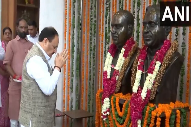 "Opposed special status given to J-K": JP Nadda pays tribute to Dr Syama Prasad Mookerjee on death anniversary
