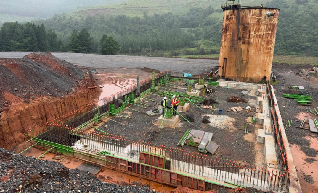 Laying foundations for the new TGM gold room