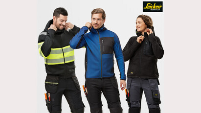 Suit Up for Work with Snickers Workwear Mid-layer Clothing