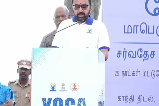 Union MoS Prataprao Jadhav inaugurates Yoga Mahotsav 2025 in Puducherry, thanks PM Modi for tireless efforts