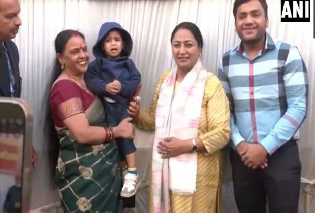 Delhi CM Rekha Gupta holds 'Jan Milan Samaroh' at residence