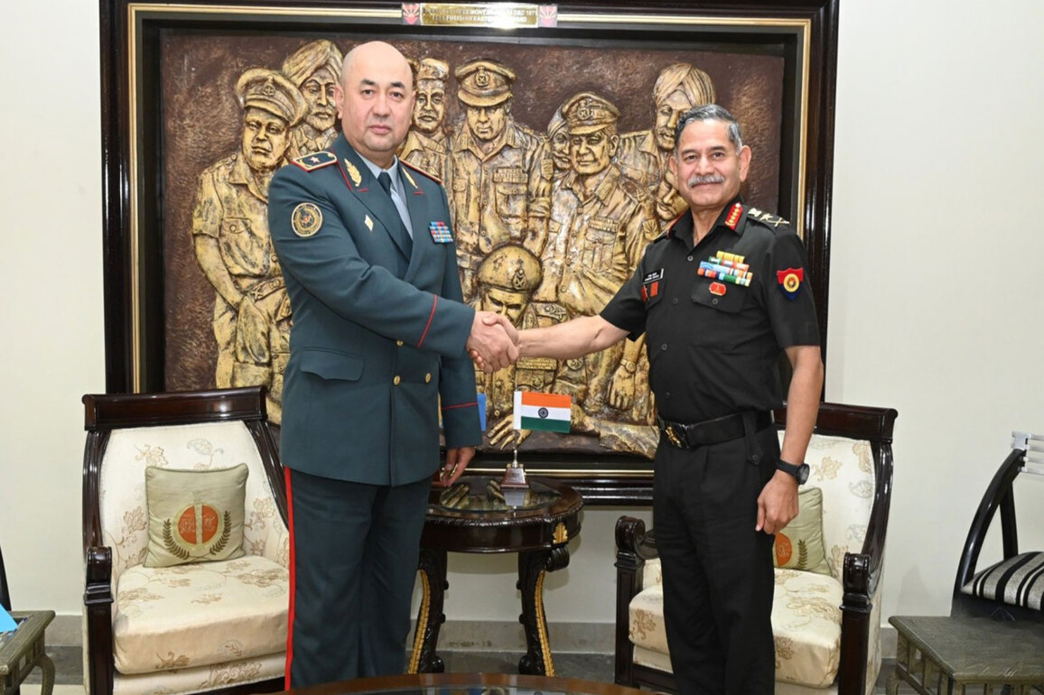 Army Chief General Upendra Dwivedi meets Kazakhstan counterpart, reaffirms defence partnership