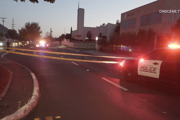 Pedestrian in car lane struck and killed in El Cajon