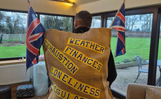 Farmer embarks on solo, 142-mile trek to highlight farmers' mental health