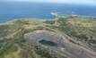 The Dolphin mine on King Island in Tasmania